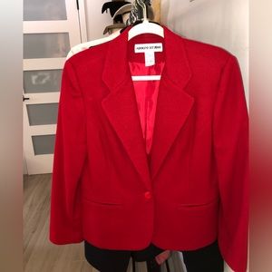 Vintage Red Blazer
